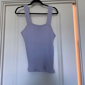 Madewell Knit Lavender Tank